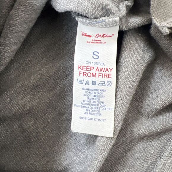 Cath Kidston X Disney 101 Dalmatians Crewneck Jumper Sweatshirt Gray Size Small - Picture 3 of 5